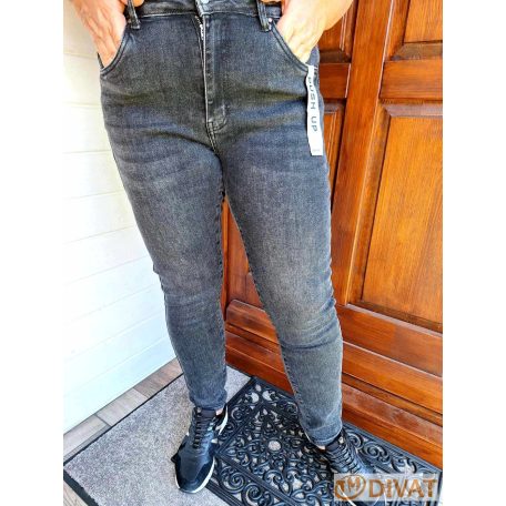 Sötétszürke farmernadrág